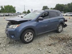 Salvage cars for sale at Mebane, NC auction: 2014 Toyota Rav4 LE