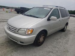 Salvage cars for sale from Copart Spartanburg, SC: 2002 Toyota Sienna LE
