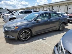 2017 Ford Fusion SE en venta en Louisville, KY
