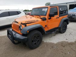 Salvage cars for sale at Kansas City, KS auction: 2013 Jeep Wrangler Sport