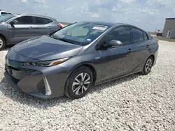 Salvage cars for sale at Temple, TX auction: 2017 Toyota Prius Prime