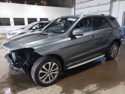 Salvage cars for sale at Blaine, MN auction: 2019 Mercedes-Benz GLE 400 4matic