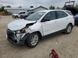 Salvage cars for sale from Copart Pekin, IL: 2018 Chevrolet Equinox LS