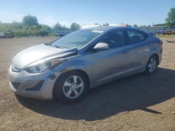 Salvage cars for sale at Columbia Station, OH auction: 2015 Hyundai Elantra SE