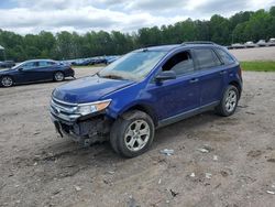 Salvage cars for sale at Charles City, VA auction: 2014 Ford Edge SE