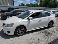 Salvage cars for sale at Gastonia, NC auction: 2015 Nissan Sentra S