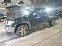 Salvage trucks for sale at Albany, NY auction: 2006 Nissan Frontier King Cab LE