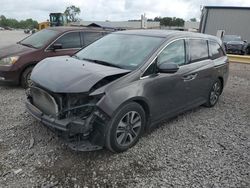 Salvage cars for sale from Copart Hueytown, AL: 2015 Honda Odyssey Touring