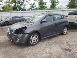 Salvage cars for sale at West Mifflin, PA auction: 2009 Pontiac Vibe