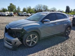 Salvage cars for sale at Portland, OR auction: 2020 Hyundai Kona Limited