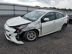 Salvage cars for sale from Copart Fredericksburg, VA: 2016 Toyota Prius