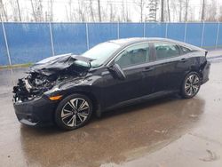 Salvage cars for sale at Moncton, NB auction: 2016 Honda Civic EX