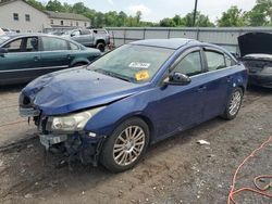 Salvage cars for sale at York Haven, PA auction: 2012 Chevrolet Cruze ECO