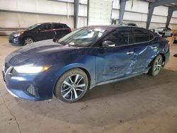 Salvage cars for sale from Copart Graham, WA: 2019 Nissan Maxima S
