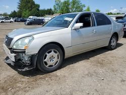 Lexus salvage cars for sale: 2002 Lexus LS 430