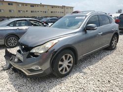 Salvage cars for sale at Opa Locka, FL auction: 2016 Infiniti QX50