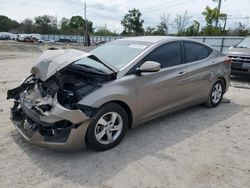 Salvage cars for sale at Riverview, FL auction: 2014 Hyundai Elantra SE