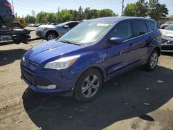 Salvage cars for sale at Denver, CO auction: 2015 Ford Escape SE