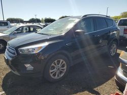 Salvage cars for sale from Copart East Granby, CT: 2018 Ford Escape SEL