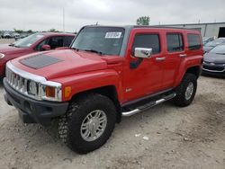Salvage cars for sale at Kansas City, KS auction: 2006 Hummer H3