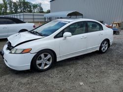 Honda Civic ex salvage cars for sale: 2008 Honda Civic EX