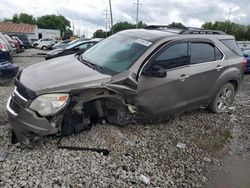 Salvage cars for sale from Copart Columbus, OH: 2012 Chevrolet Equinox LT