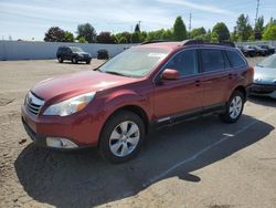 Subaru salvage cars for sale: 2012 Subaru Outback 2.5I Premium