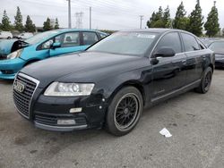 Salvage cars for sale at Rancho Cucamonga, CA auction: 2009 Audi A6 Premium Plus