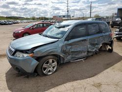Salvage cars for sale at Colorado Springs, CO auction: 2009 Subaru Forester 2.5X