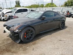 Salvage cars for sale at Miami, FL auction: 2008 Infiniti G37 Base