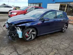 Salvage cars for sale at Woodhaven, MI auction: 2023 Volkswagen GTI S