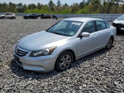 Salvage cars for sale from Copart Windham, ME: 2011 Honda Accord LXP
