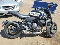 Salvage motorcycles for sale at Brighton, CO auction: 2022 Triumph 2022 Triumph Motorcycle Trident 660