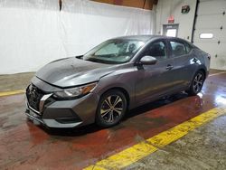 Salvage cars for sale at Marlboro, NY auction: 2022 Nissan Sentra SV