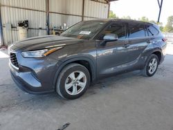 Vehiculos salvage en venta de Copart Cartersville, GA: 2020 Toyota Highlander L