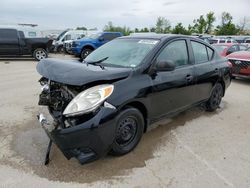 Salvage cars for sale from Copart Bridgeton, MO: 2013 Nissan Versa S