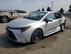 Toyota salvage cars for sale: 2022 Toyota Corolla LE