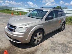 Salvage cars for sale at Mcfarland, WI auction: 2009 Dodge Journey SXT