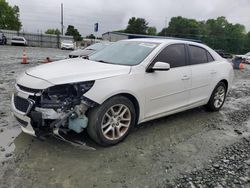 Salvage cars for sale at Mebane, NC auction: 2015 Chevrolet Malibu 1LT