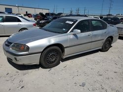 Salvage cars for sale from Copart Haslet, TX: 2001 Chevrolet Impala LS
