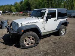Salvage cars for sale at Center Rutland, VT auction: 2012 Jeep Wrangler Sport