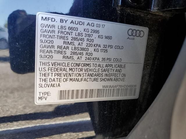 2017 Audi Q7 Premium