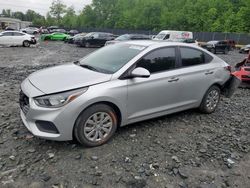 Hyundai Accent SE salvage cars for sale: 2018 Hyundai Accent SE