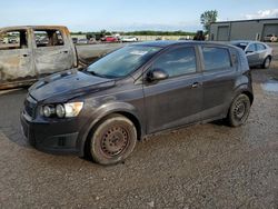 Salvage cars for sale at Kansas City, KS auction: 2014 Chevrolet Sonic LS