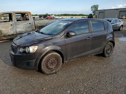 Chevrolet Sonic LS salvage cars for sale: 2014 Chevrolet Sonic LS