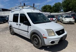 Salvage trucks for sale at Grand Prairie, TX auction: 2011 Ford Transit Connect XLT