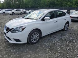 Nissan salvage cars for sale: 2017 Nissan Sentra S