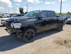 Salvage cars for sale at Miami, FL auction: 2021 Dodge RAM 1500 BIG HORN/LONE Star
