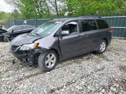 Toyota Sienna le salvage cars for sale: 2012 Toyota Sienna LE