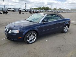 Audi salvage cars for sale: 2007 Audi A4 2.0T Cabriolet Quattro